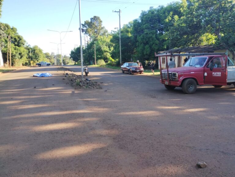 Un motociclista murió tras impactar contra una camioneta en Posadas imagen-20