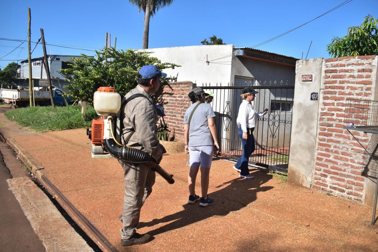 Intensifican operativos contra el Dengue en barrios posadeños imagen-2