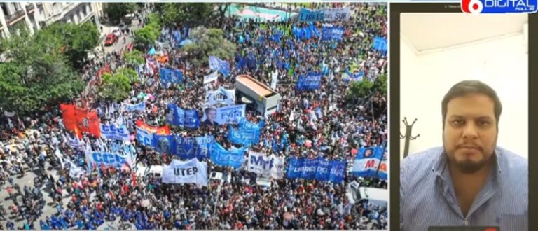 Paro del 24: "Queremos ser escuchados, que el gobierno nacional entienda que el camino que ha tomado perjudica a los trabajadores", dice gremialista imagen-47