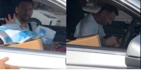 El gesto de Messi con un hincha en plena calle: «Le acabas de cumplir el sueño a mis hijos» El gesto de Messi con un hincha en plena calle: "Le acabas de cumplir el sueño a mis hijos" imagen-2