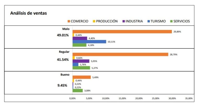 Enero con ventas en baja y precios en ascenso, pero sin despidos ni contrataciones, según encuesta provincial imagen-44