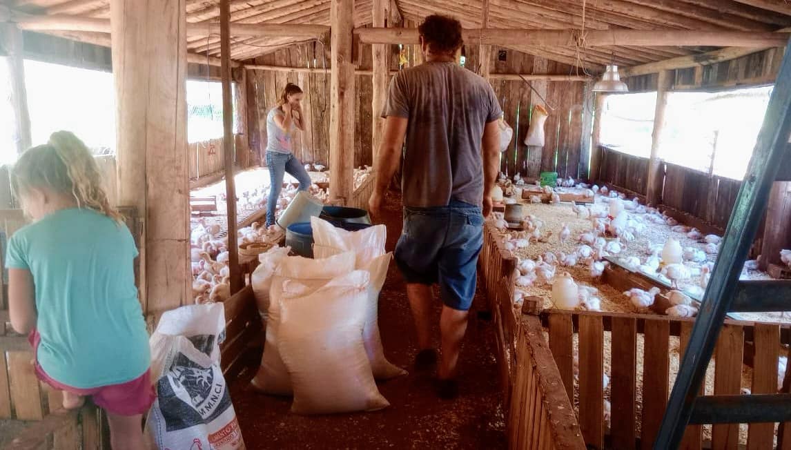 Para un grupo cooperativo en Hipólito Yrigoyen se realizó entrega de mercadería y equipamiento de faena  imagen-6