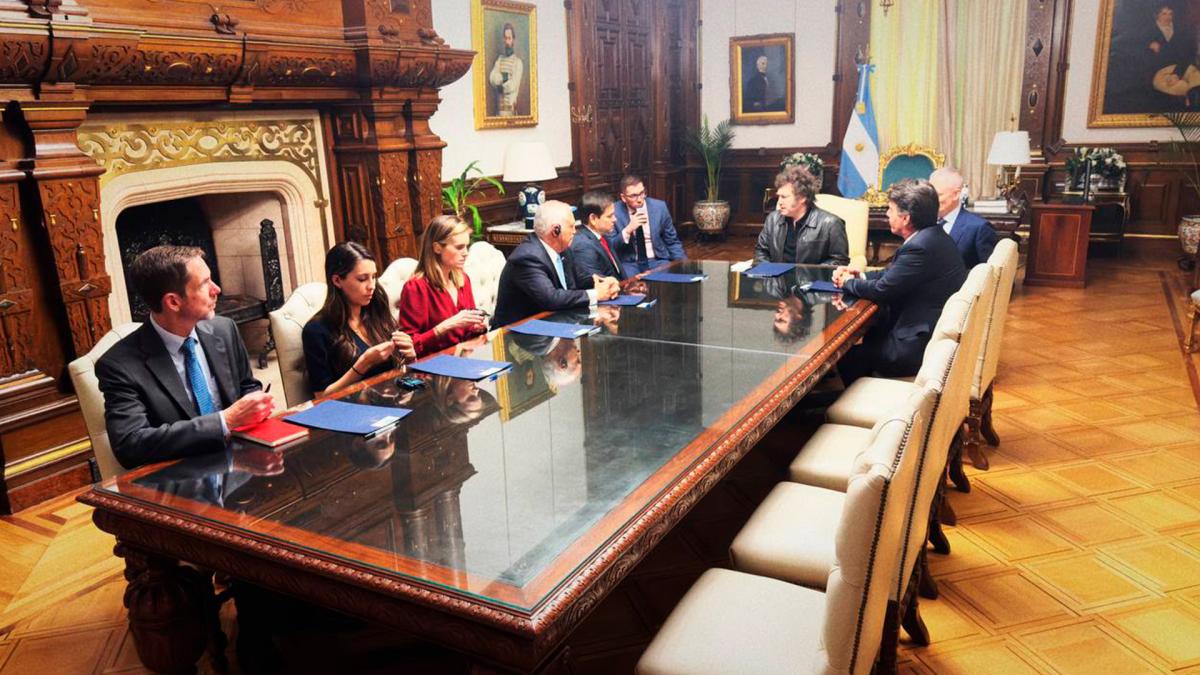 El presidente Milei recibió al republicano Marco Rubio, senador de Estados Unidos imagen-4