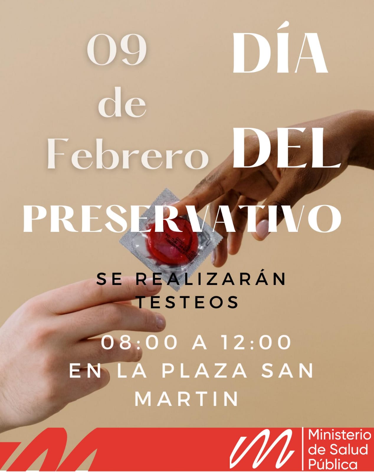 Realizarán acciones de concientización en la plaza San Martín por el Día Mundial del Preservativo  imagen-2