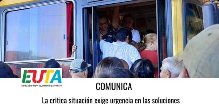 Transporte: “La crítica situación exige urgencia en las soluciones”, precisa EUTA imagen-45