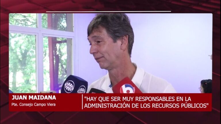 "Hay que ser muy responsables en la administración de los recursos públicos" señaló el presidente del HCD de Campo Viera  imagen-35