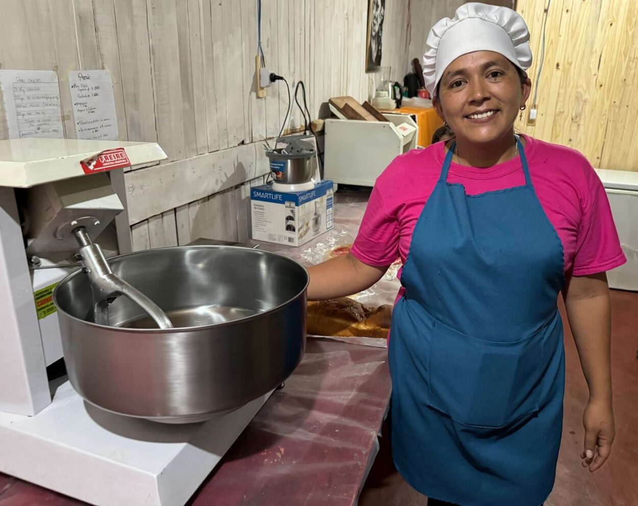 Campo Viera: Trabajadoras de la economía popular inauguraron panadería "Horneando Sueños" imagen-6