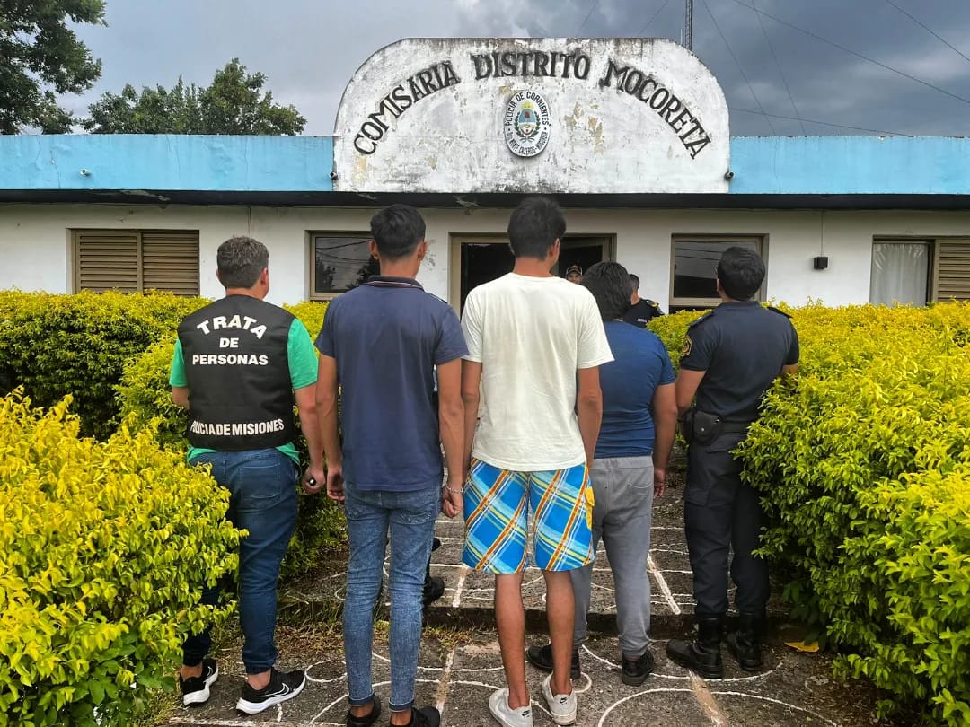 La Policía rescató a tres misioneros víctimas de trata de personas en Corrientes imagen-1
