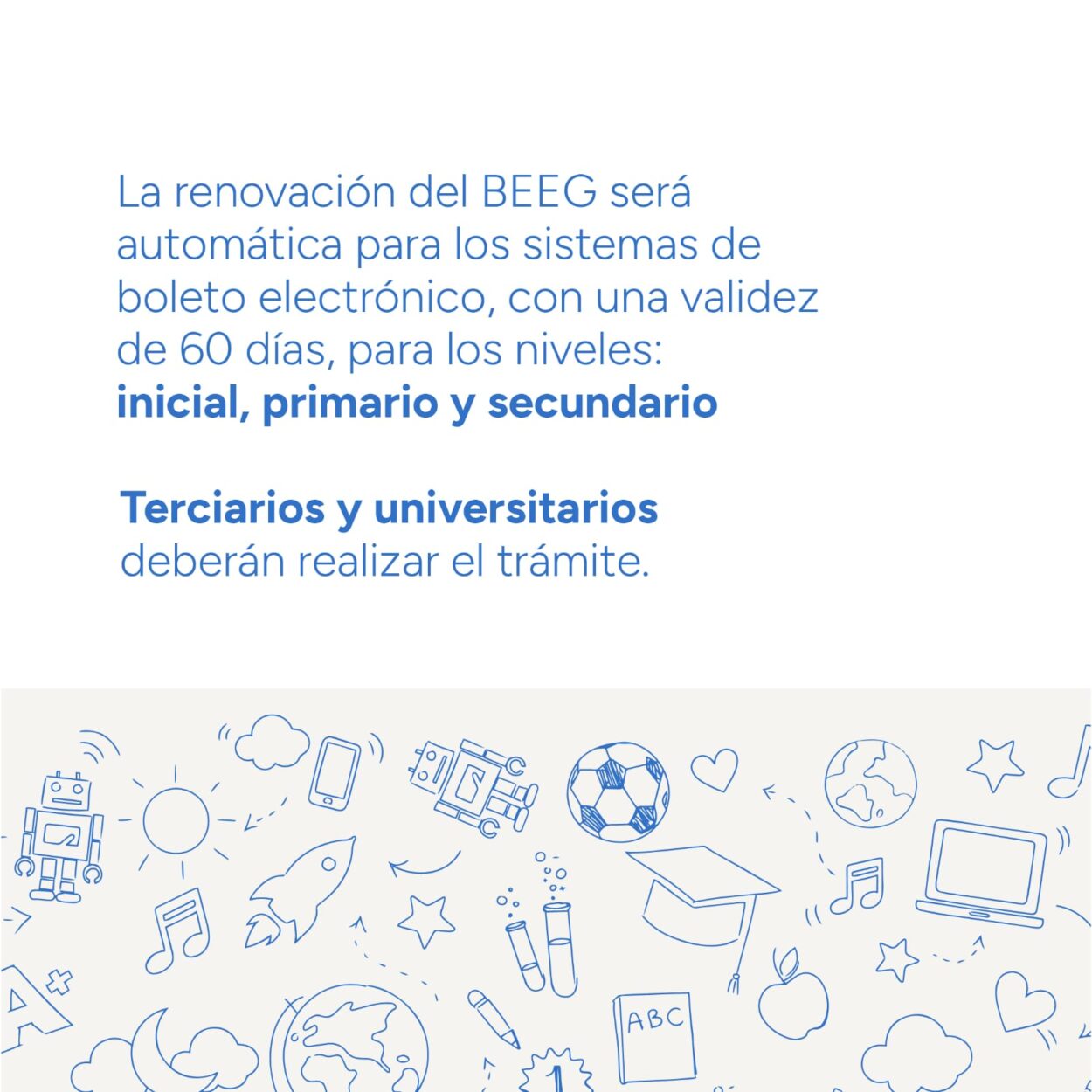 El Gobierno provincial anunció mejoras en la renovación del Boleto Estudiantil Gratuito imagen-2