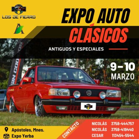 Apóstoles se prepara para la primera Expo Car: entérate cómo participar del encuentro automovilístico imagen-14