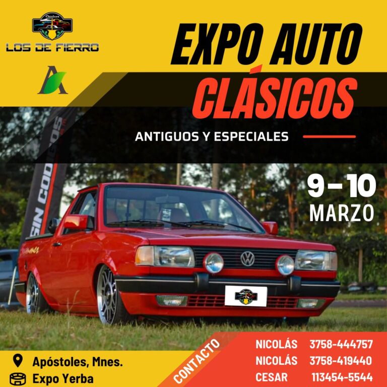 Apóstoles se prepara para la primera Expo Car: entérate cómo participar del encuentro automovilístico imagen-19