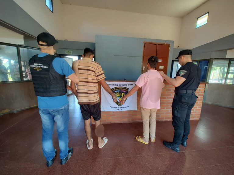 Detuvieron a dos "roba cables" en Posadas imagen-13