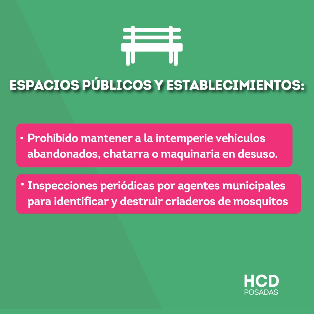 Señalan cuáles son las responsabilidades de propietarios, inquilinos y establecimientos en la prevención del dengue imagen-6
