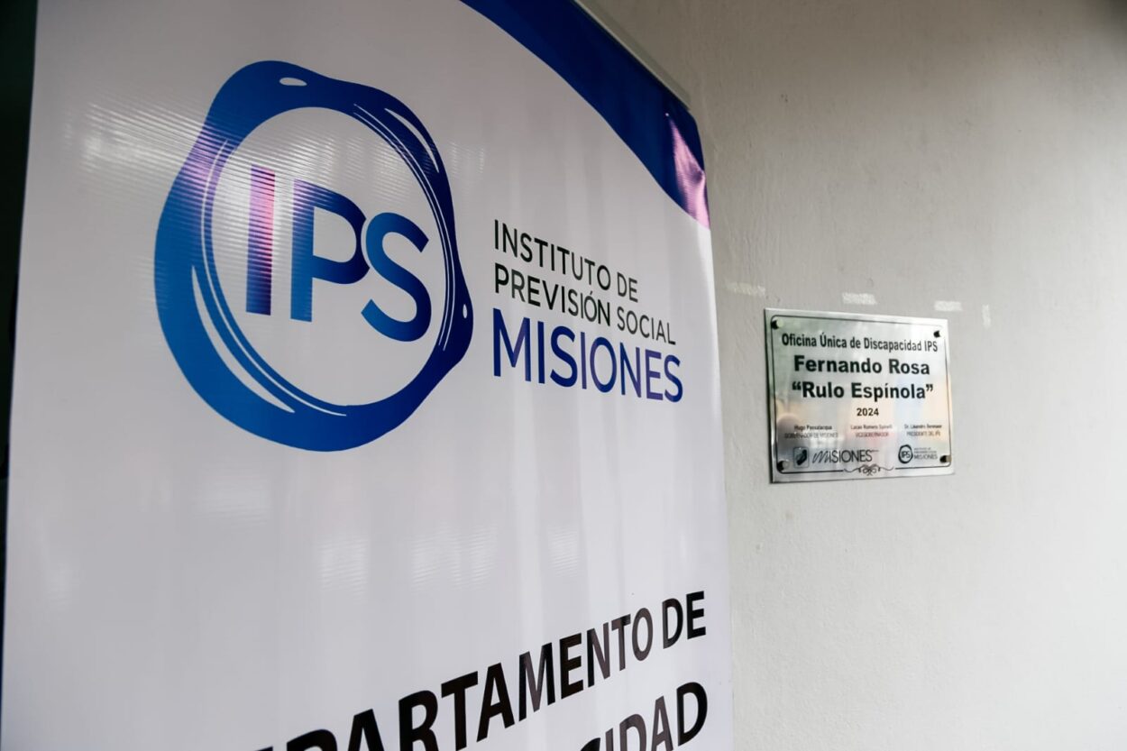 Inauguraron la nueva Oficina Única de Discapacidad del IPS y lleva el nombre de Fernando Rosa "Rulo Espínola" imagen-8