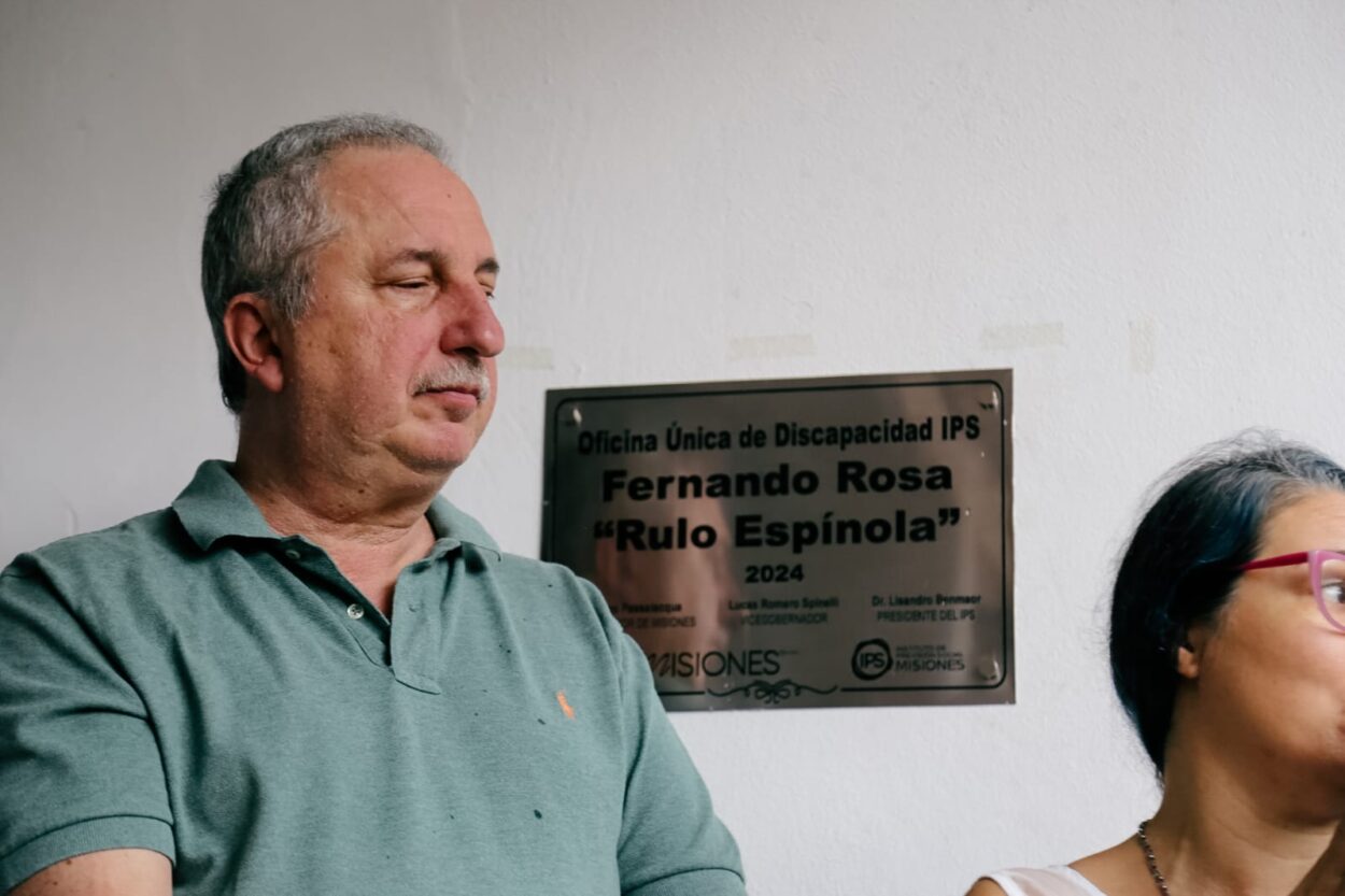 Inauguraron la nueva Oficina Única de Discapacidad del IPS y lleva el nombre de Fernando Rosa "Rulo Espínola" imagen-2