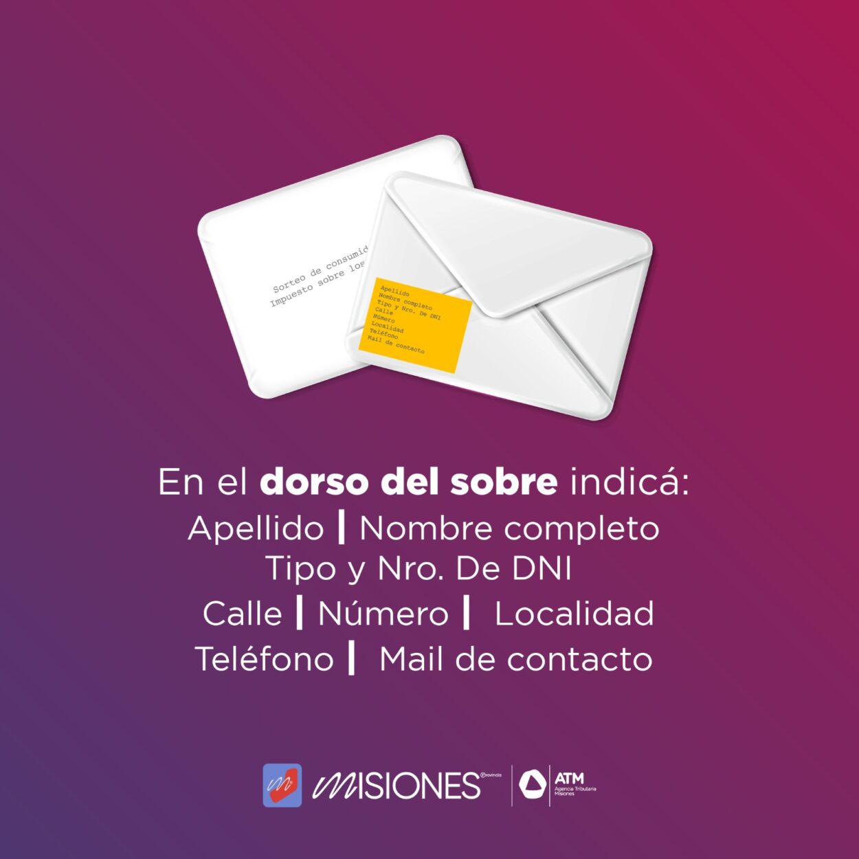 Hasta el 5 de marzo se reciben los sobres para el Sorteo Anual de la Agencia Tributaria Misiones imagen-6