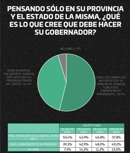 "La política en shock": según encuesta, el 50,8% responsabiliza a Milei de lo mal que está la economía argentina imagen-30