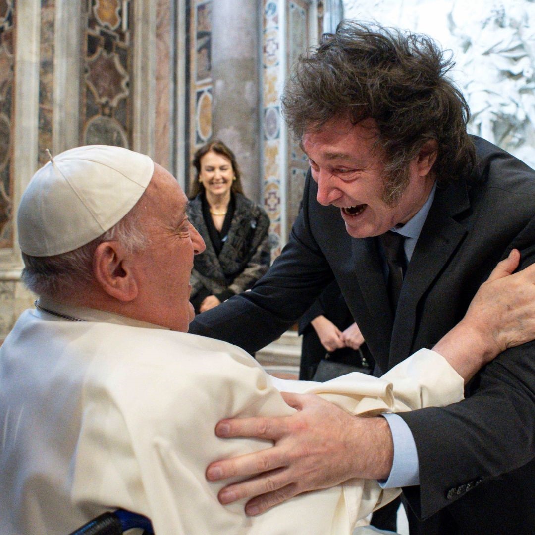 El diálogo entre Javier Milei y el papa Francisco: qué se dijeron en el primer encuentro imagen-1