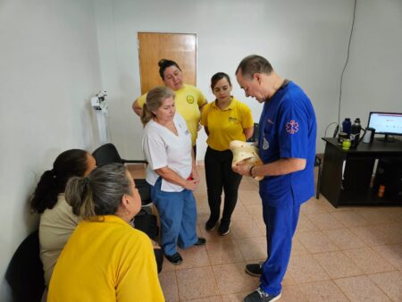 Se desarrolló la segunda jornada de primeros auxilios en el Caps 508 de Itaembé Guazú imagen-5