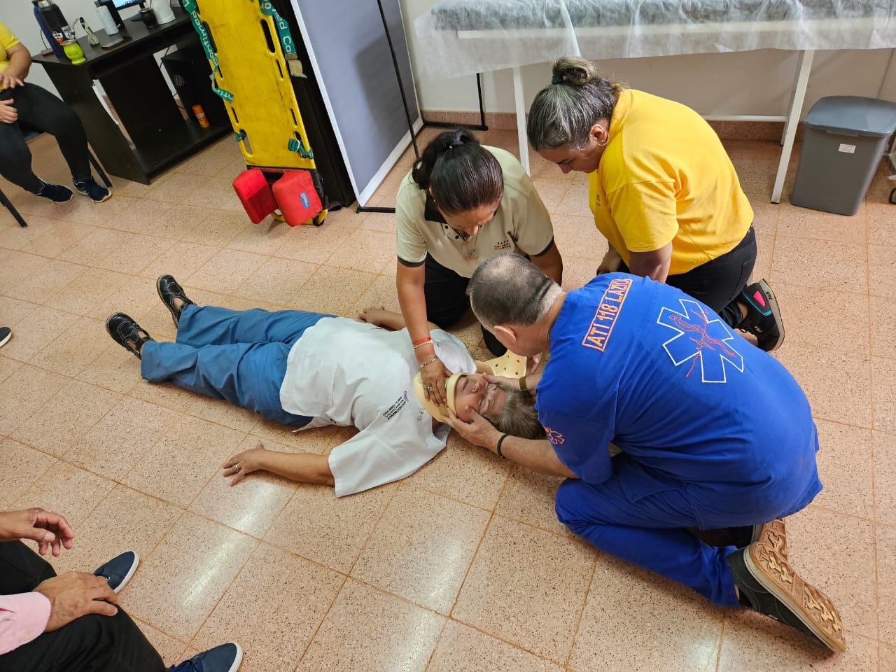 Se desarrolló la segunda jornada de primeros auxilios en el Caps 508 de Itaembé Guazú imagen-2