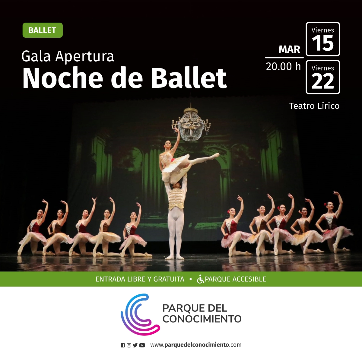 Temporada 2024: Regresan las noches de Ballet Clásico en el Parque del Conocimiento imagen-2