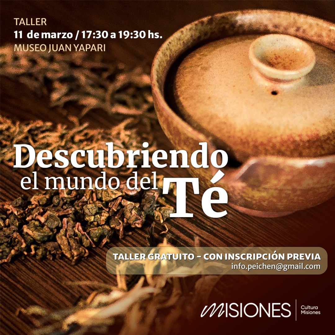 Lo que distingue un té artesanal de alta gama del té industrial común se aprenderá en la MasterClass a realizarse en el Museo Yaparí imagen-8