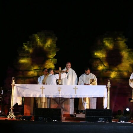 Semana Santa: Misiones vibró con la emotiva Misa Popular de las Misiones en San Ignacio imagen-8