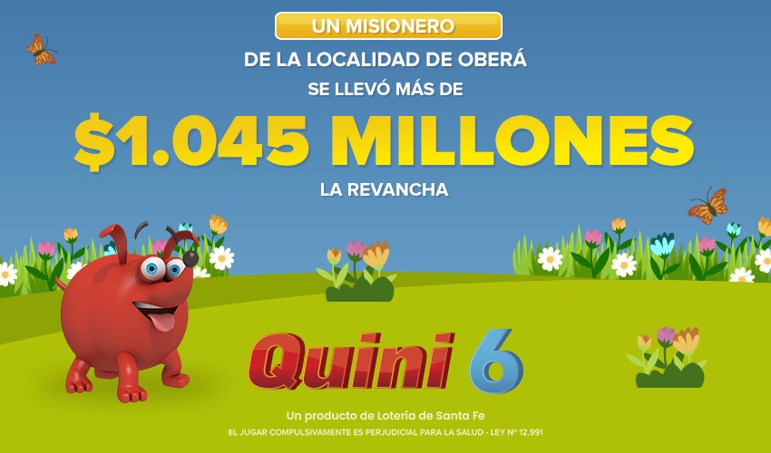 El ganador de mil millones de pesos del Quini 6 hizo su jugada en Oberá imagen-2