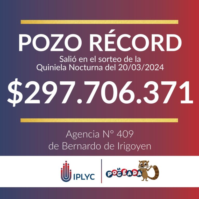 Poceada histórica: Pozo récord de casi $300 millones salió en Bernardo de Irigoyen imagen-29