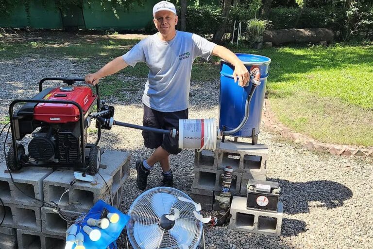 El inventor del auto que funciona con basura ahora logró generar energía eléctrica con el mismo método imagen-5