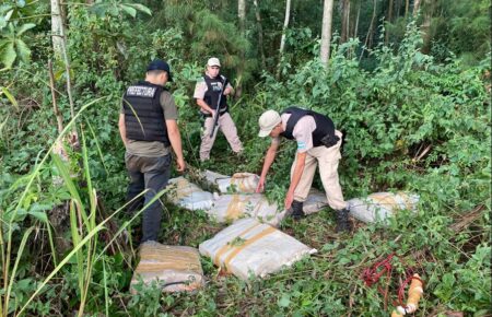 Prefectura desarticuló dos operaciones de narcotráfico en la frontera y secuestró más de 900 kilos de marihuana imagen-13
