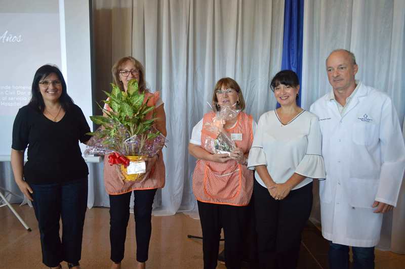 El Hospital Materno Neonatal homenajeó a las voluntarias de la ONGs “Dar a Luz” por sus bodas de plata imagen-8