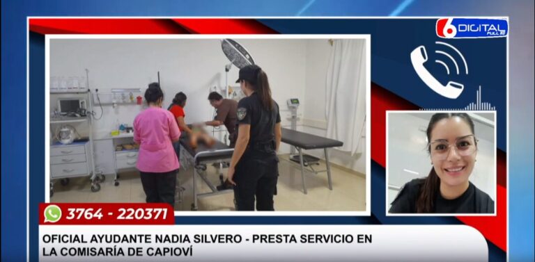 Capioví: Policías de Misiones asistieron y estabilizaron a una niña de 3 años que había dejado de respirar imagen-16