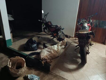 Sorprendieron a cazadores en la Reserva Yabotí y les incautaron armas y motocicletas imagen-7