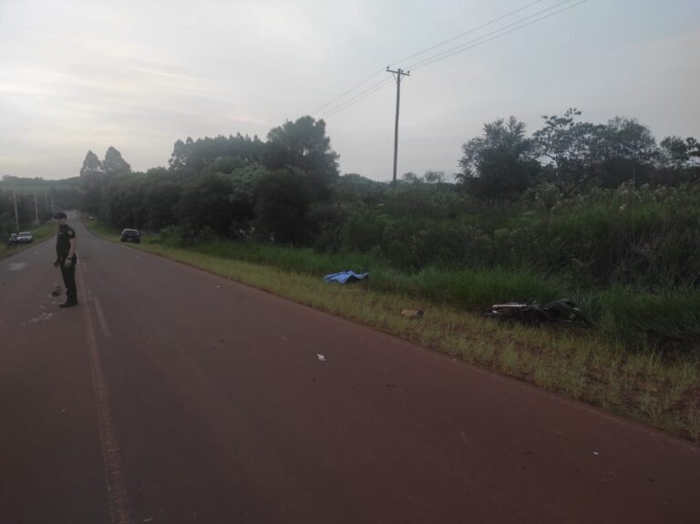 Un motociclista falleció en El Soberbio tras protagonizar un choque imagen-28