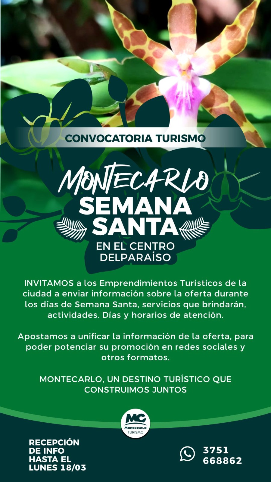 Montecarlo realiza una Convocatoria Abierta a la "1ra Muestra Colectiva de Arte Religioso en Semana Santa” imagen-2