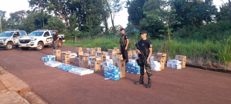 Más de $17 millones de cigarrillos de contrabando secuestrados por la Policía imagen-23