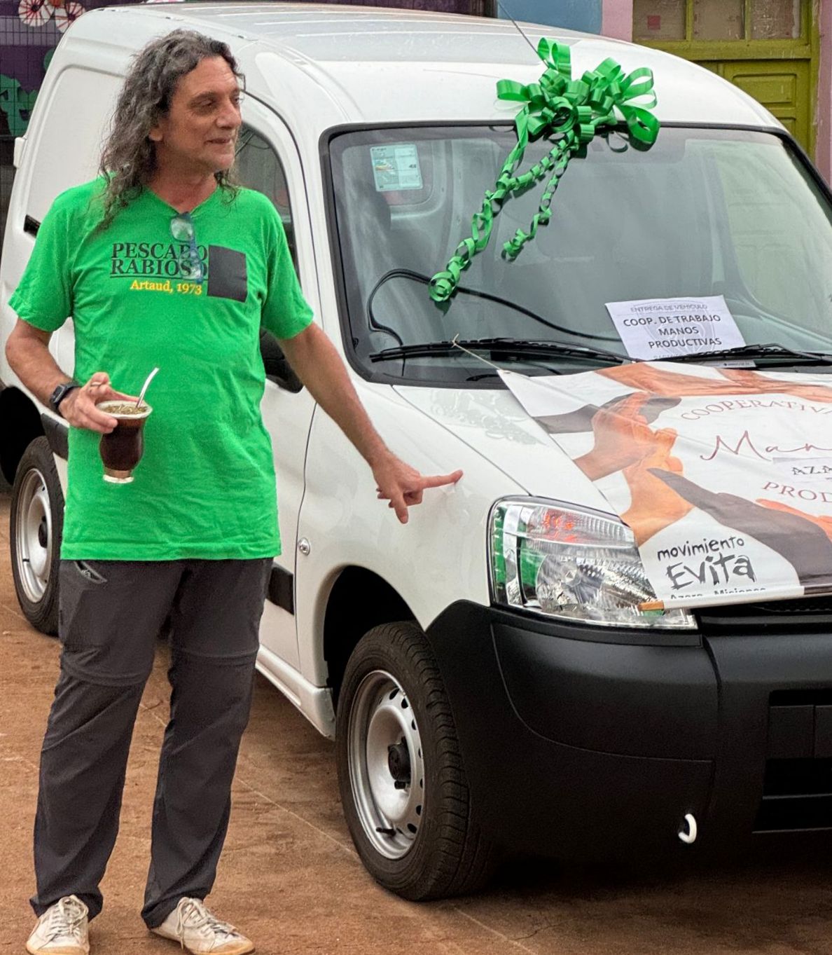 Azara: Cooperativa "Manos Productivas" recibió vehículo para fortalecer la producción de alimentos imagen-6