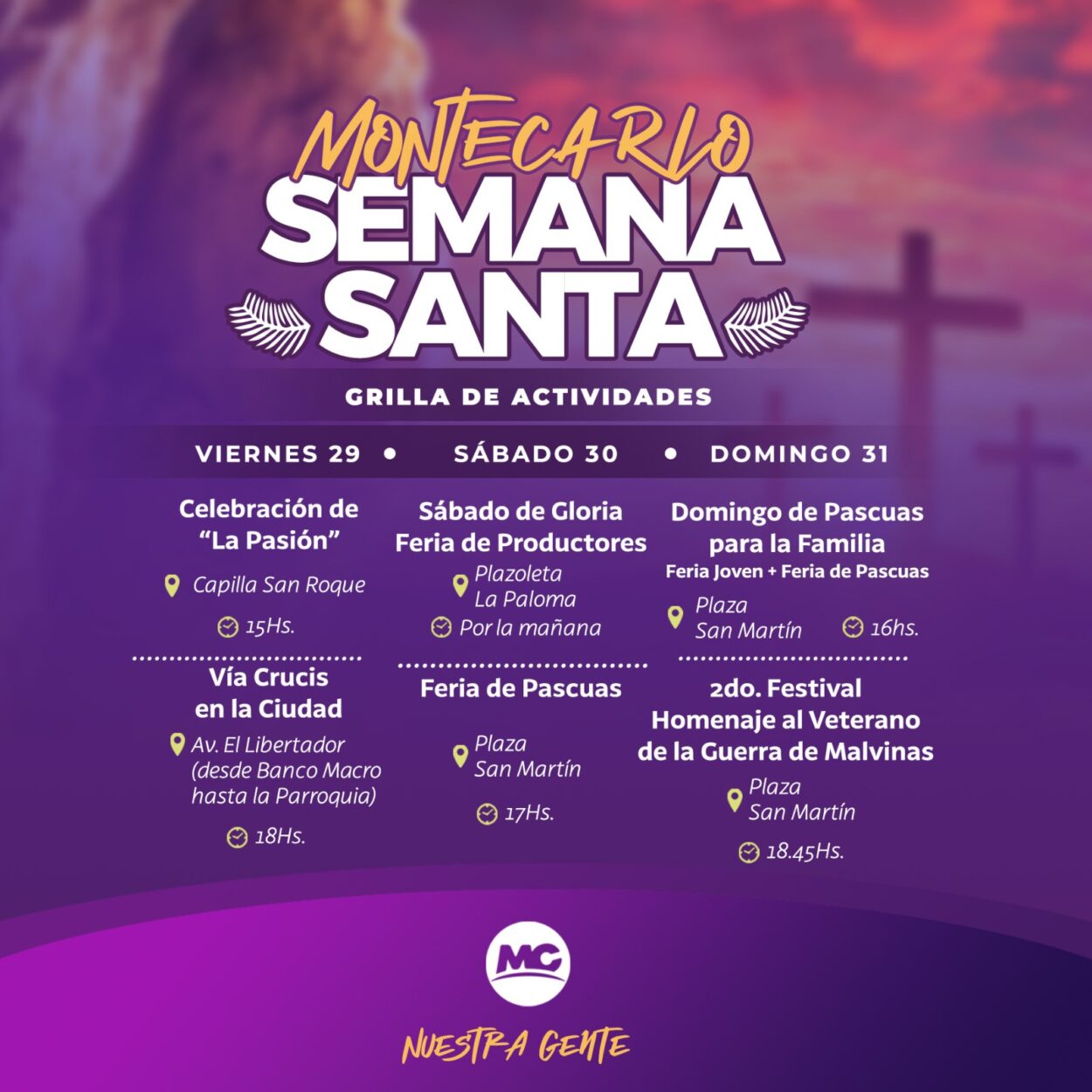 Semana Santa en Montecarlo, con una variada agenda de actividades imagen-4