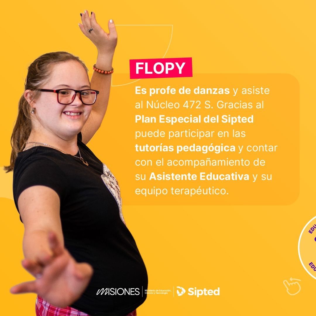Flopy, una estudiante del Sipted con grandes pasiones y un futuro prometedor imagen-4