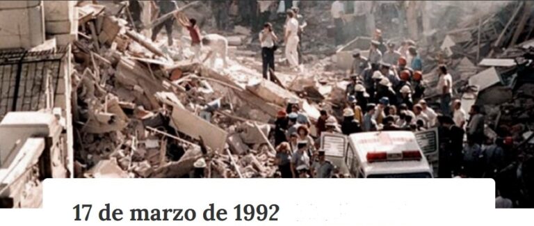 17 de marzo: a 32 años del atentado contra la Embajada de Israel imagen-27