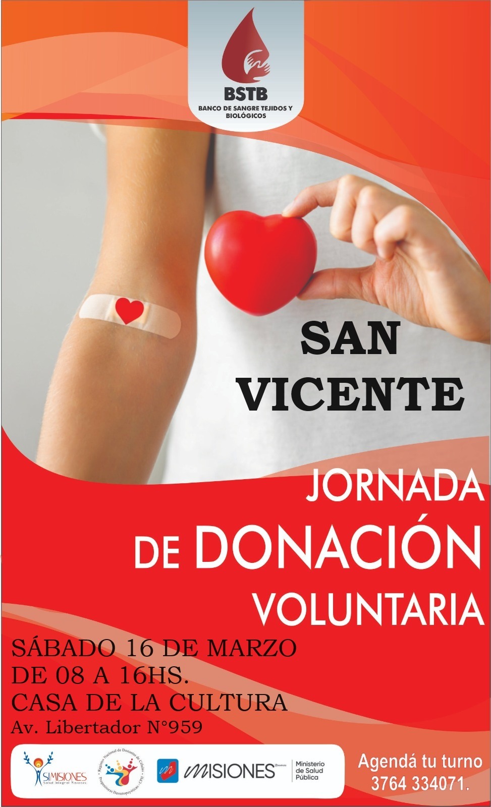 Se desarrollará nuevas colectas de sangre en El Soberbio, Posadas y San Vicente imagen-6