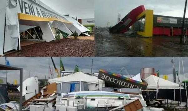 Temporal en San Nicolás provocó destrozos en Expoagro, inundaciones y cortes de luz imagen-26