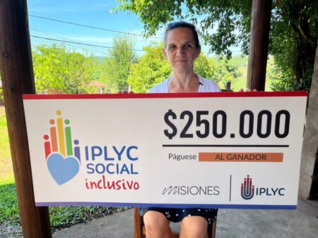 Para festejar su cumpleaños recibió el premio del Iplyc Inclusivo imagen-10