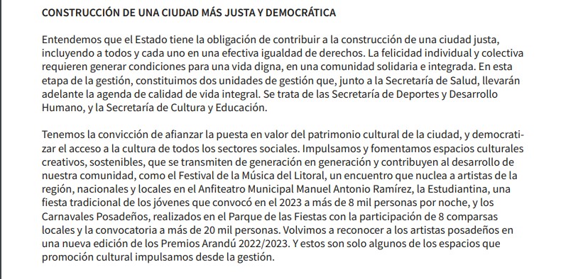 "Posadas tiene la oportunidad de ser una ciudad modelo en la región", dijo Stelatto en la apertura del período 2024 de Sesiones Ordinarias del Concejo Deliberante imagen-32