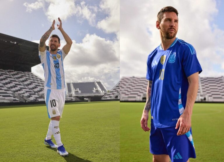 Presentaron las nuevas camisetas de la selección argentina: los sutiles guiños al título en el Mundial de Qatar imagen-15