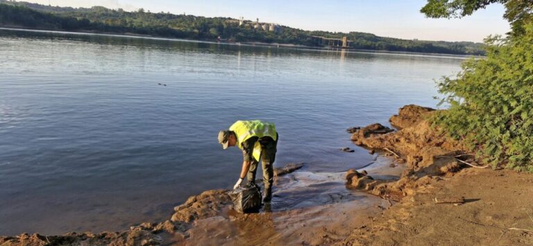 Abandonaron una bolsa con más de 18 kilos de marihuana sobre la costa del río Paraná imagen-13