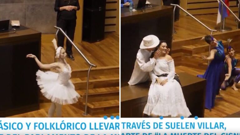 Los elencos del Ballet Clásico y Folklórico del Parque se presentaron en conjunto en el Parlamento de la Mujer  imagen-45