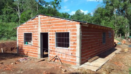 El Iprodha continúa con la construcción de 3 nuevas viviendas rurales en Santa María, "tenemos el 50% de la obra realizada" aseguraron imagen-7