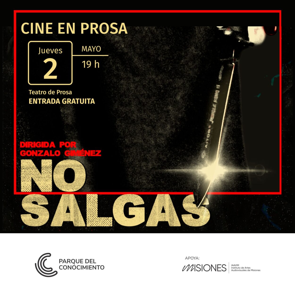 Cine de Terror en el Teatro de Prosa con el filme No Salgas imagen-12
